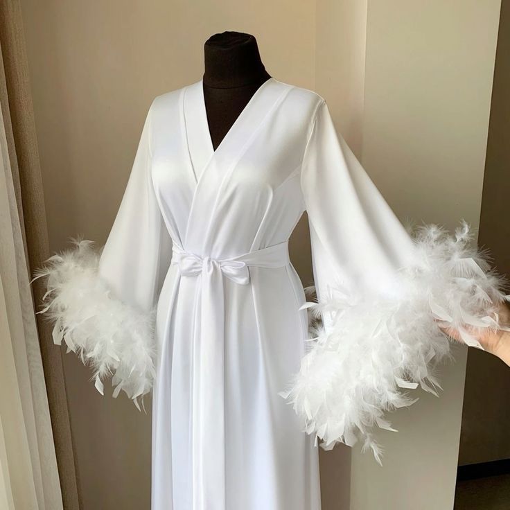 Custom Bridal Bath Robe - Image 2