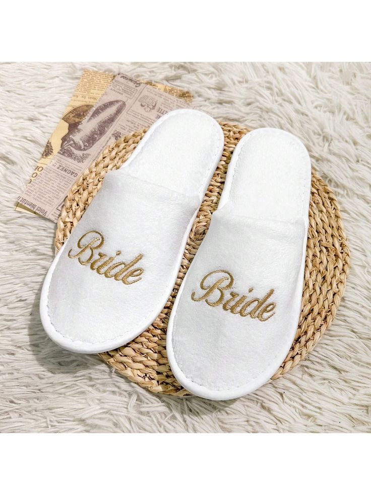 Bride Slip-On Slippers