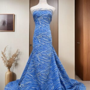 The Oceanic Aura Strapless Mermaid Gown